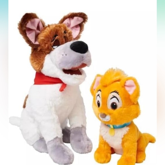 Disney 100 Oliver & Company Oliver and Dodger Plush Set - Picture 9 of 10